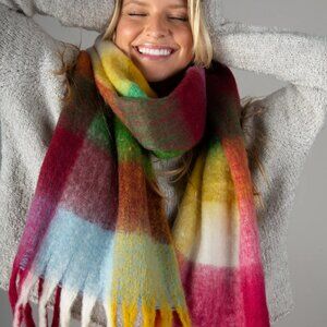 Cuddle Up Cozy Scarf/blanket by Natural Life